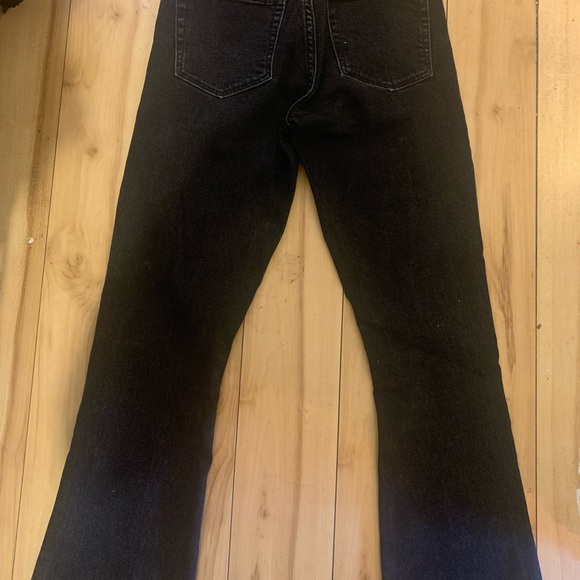 Anine Bing black Lara denim flare jeans - Picture 3 of 6
